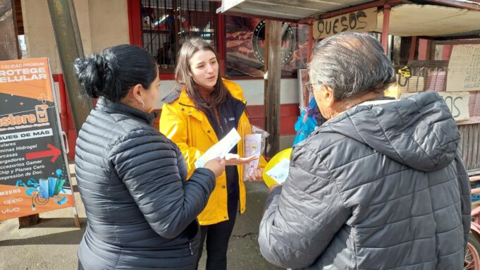 Pitrufquén conmemoró día prevención del suicidio con minuto de silencio y entrega de información sobre redes de apoyo