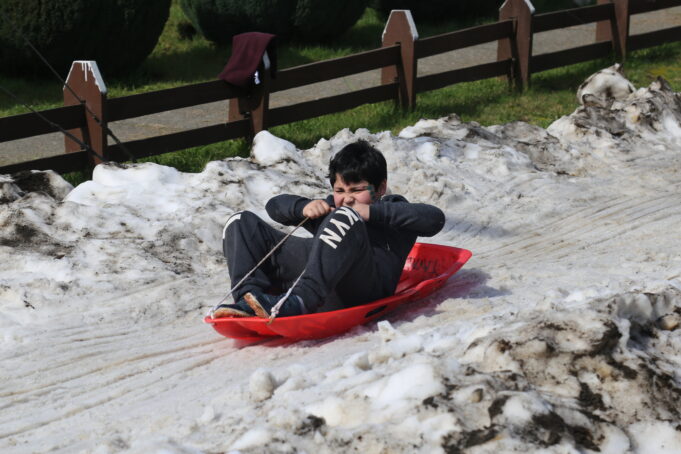 Loncoche celebró el mes de la niñez con una fiesta congelada en la parcela municipal