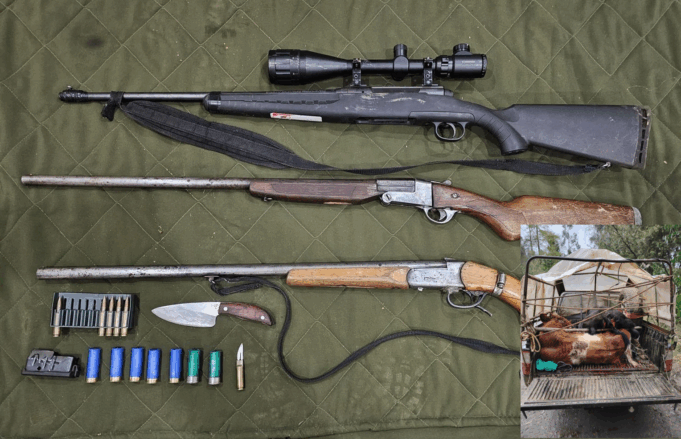 Carabineros de Lastarria frustra robo de ganado y detiene a cinco personas armadas