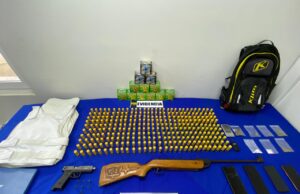 En Victoria PDI detuvo a tres sujetos dedicados a la venta de armamento, munición y droga por redes sociales