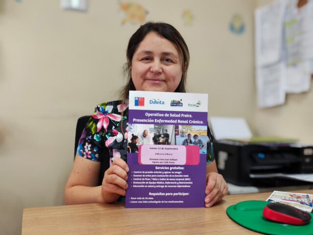 Freire realizará operativo gratuito de prevención de enfermedad renal crónica con atención de especialistas