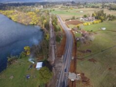 En tiempo récord finalizan obras de emergencia en ruta S-70 por socavón de Huefel en Pitrufquén