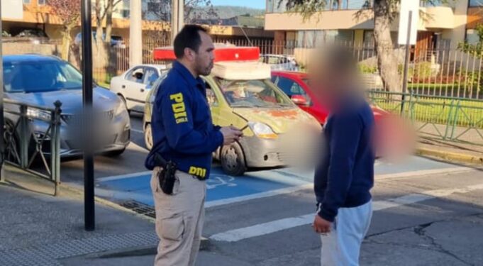 En Temuco PDI realiza fiscalización de ciudadanos extranjeros