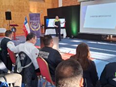 Bomberos de la Araucanía se reúnen en Pitrufquén para avanzar en la profesionalización y acreditación de sus unidades Hazmat