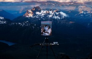 Inauguración de la exposición «Entrar a la cordillera» del artista Mauro Pesce