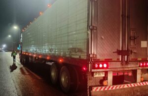 Fiscalizan transporte de carga en Loncoche para resguardar la seguridad