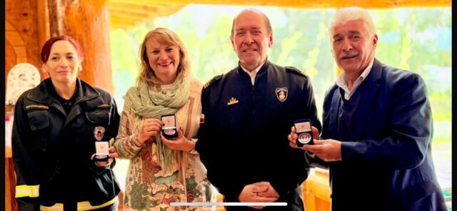 Presidente nacional de bomberos visita Pitrufquén y destaca apoyo del GORE y la comunidad local