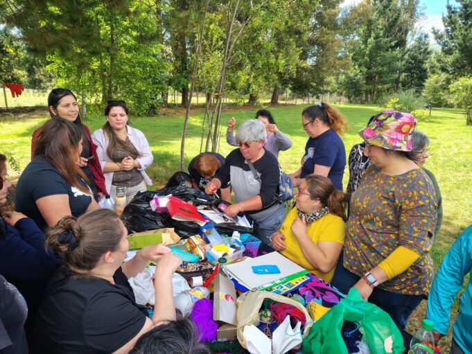 Mujeres del Programa Mujeres Jefas de Hogar participaron en emotiva jornada de autocuidado en Freire