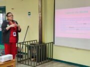 Cecosf Pitrufquén realizó jornada sobre el cáncer de mama en jardín infantil