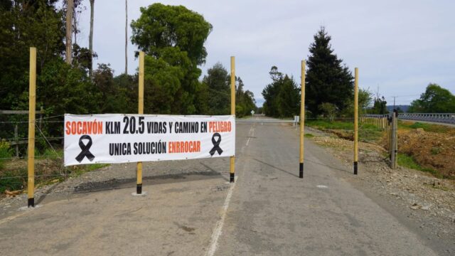 Corte suprema da la razón a municipio y comunidades de Huefel: MOP debe avanzar en propuesta de enrocamiento de socavón