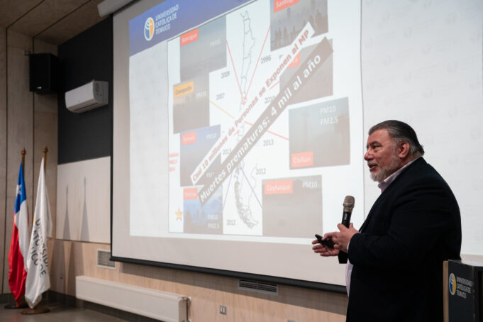 UCT lidera inédita capacitación ciudadana sobre calidad del aire en Pitrufquén, una de las ciudades más contaminadas de Latinoamérica