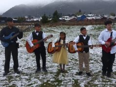 Orquesta infantil experimental de los TAI de Freire se luce en zona cordillerana de La Araucanía
