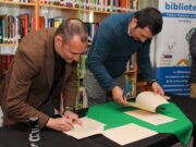 Avanza el proyecto de mejoramiento de la biblioteca municipal de Gorbea