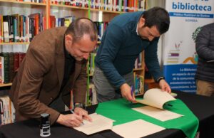 Avanza el proyecto de mejoramiento de la biblioteca municipal de Gorbea