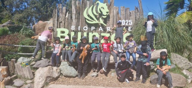 Estudiantes de la Escuela El Liuco de Gorbea viven una experiencia educativa inolvidable en Bioparque Buin Zoo