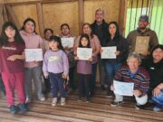 Freire celebra certificación de curso de mapuzungun en la comunidad Ramón Tromilen