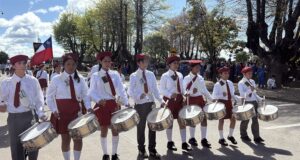 Con gran éxito en Cholchol llevó a cabo el primer encuentro de bandas escolares instrumentales