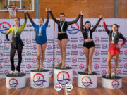 Paula Alvear representa a Pitrufquén y clasifica al nacional federado de patinaje artístico