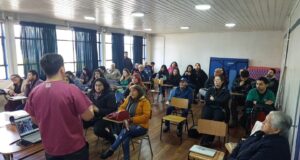 Freire realizó clínica del deporte inclusivo en el gimnasio municipal