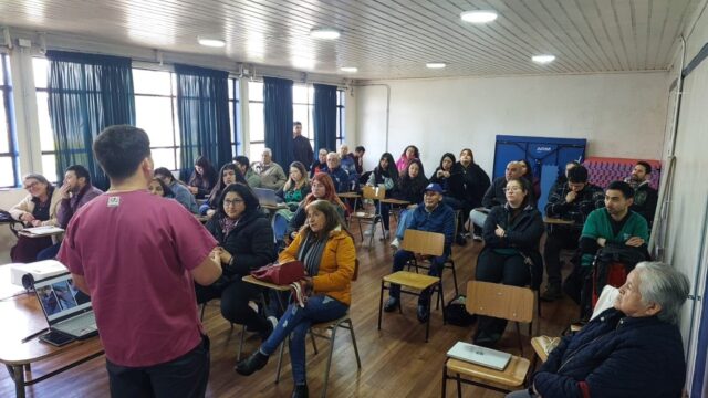 Freire realizó clínica del deporte inclusivo en el gimnasio municipal