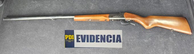 PDI Angol recupera escopeta que se hallaba con su inscripción cancelada