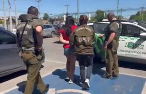 Dos detenidos por recibir encomienda con tres kilos de marihuana en Temuco