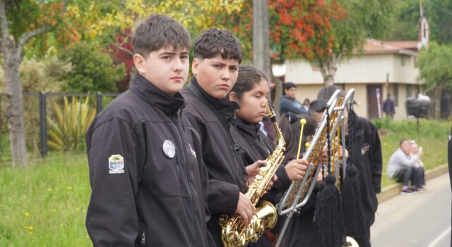Pitrufquén: villa Comuy celebró su aniversario 119 con emotivo acto cívico y desfile
