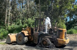 Investigan quema de maquinaria en la comuna de Carahue