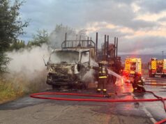 Nuevo ataque incendiario deja un camión y camioneta quemada en la ruta entre Angol y Collipulli