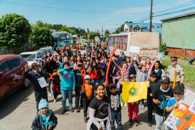 Freire conmemoró el día mundial de los derechos de la niñez con marcha y actividades recreativas