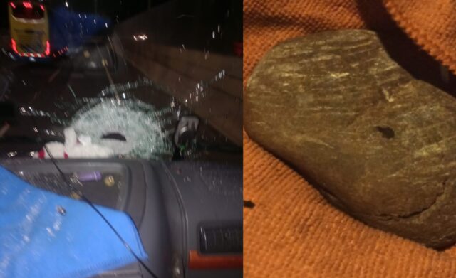 Conductores denuncian ataques con piedras en la ruta 5 sur a la altura del bypass de Temuco