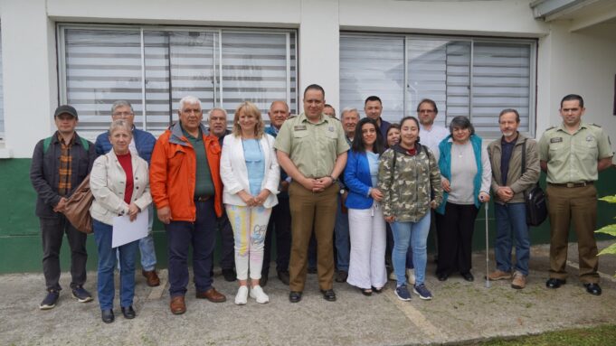Carabineros de Pitrufquén realiza última reunión anual con juntas de vigilancia rural de cuatro comunas
