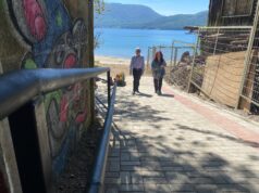 Playa Blanca de Caburgua ya cuenta con anhelado acceso peatonal