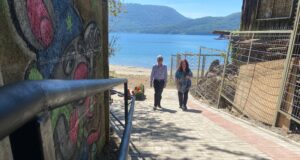 Playa Blanca de Caburgua ya cuenta con anhelado acceso peatonal