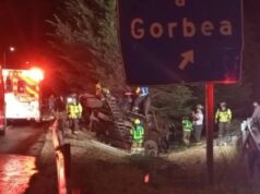 Trágico accidente vehicular en acceso a Cuarta Faja de Gorbea termina con dos víctimas fatales