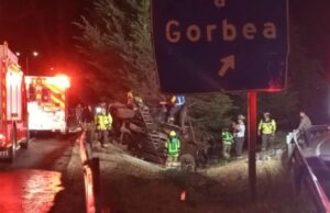 Trágico accidente vehicular en acceso a Cuarta Faja de Gorbea termina con dos víctimas fatales