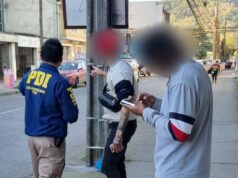En Temuco PDI realiza fiscalización a extranjeros dedicados al comercio informal