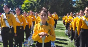 Pitrufquén vibró con el primer encuentro de bandas de guerra escolares organizado por el colegio Madres Dominicas