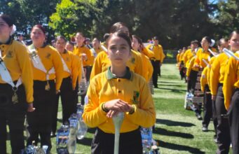 Pitrufquén vibró con el primer encuentro de bandas de guerra escolares organizado por el colegio Madres Dominicas