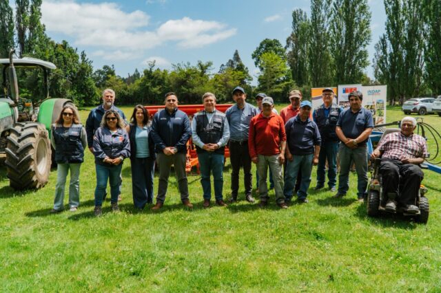 Freire: autoridades inauguran proyecto asociativo adjudicado en concurso regional PDTI 2025 en territorio de Guiñimo