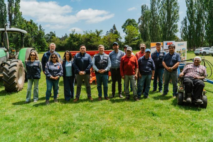 Freire: autoridades inauguran proyecto asociativo adjudicado en concurso regional PDTI 2025 en territorio de Guiñimo