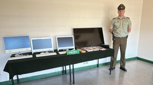 Capturan a sospechoso con más de 80 detenciones acusado de sustraer cerca de 15 millones en especies en Temuco