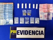 Pareja que se dedicaba al microtráfico de drogas fue detenida en Villarrica