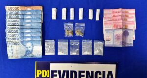Pareja que se dedicaba al microtráfico de drogas fue detenida en Villarrica