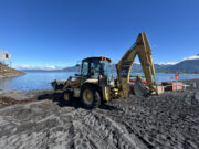 Retiran peligrosas estructuras subacuáticas y despejan puntos críticos en playas de Pucón