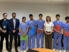 Nueva alianza abre puertas clínicas a estudiantes de atención de enfermería de liceo de Freire en hospital