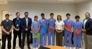 Nueva alianza abre puertas clínicas a estudiantes de atención de enfermería de liceo de Freire en hospital