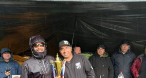 Freire fue escenario de la tercera jornada de la liga nacional de pesca con mosca