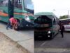 Conductores de buses interurbanos se enfrentan a golpes en el paradero de la comuna de Freire