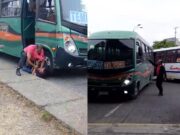 Conductores de buses interurbanos se enfrentan a golpes en el paradero de la comuna de Freire